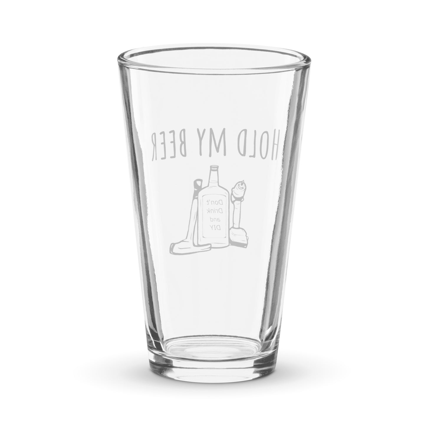 Shaker pint glass