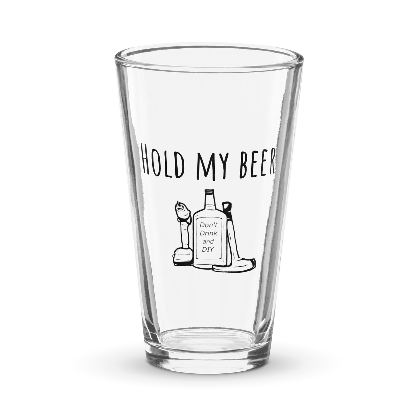 Shaker pint glass