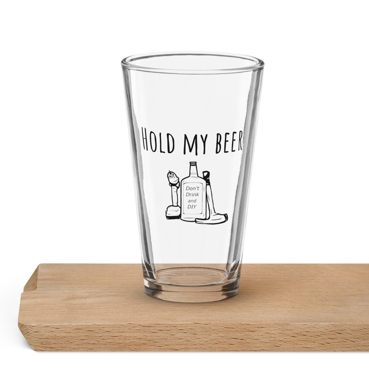 Shaker pint glass