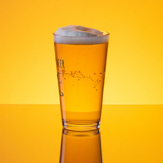 Shaker pint glass