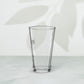 Shaker pint glass