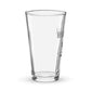 Shaker pint glass